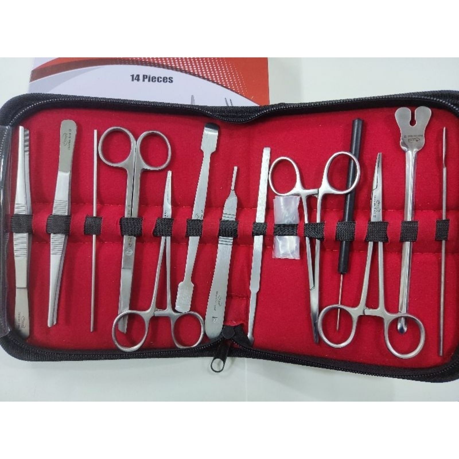 Dissecting kit inside